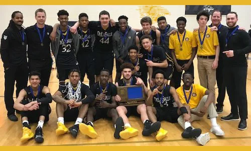 #1 DeLaSalle | Section 6AAA Champion Roster | Schedule / Results | Website | Media Guide Team Twitter | School Twitter | Students Twitter | Alum FB | School FB | Instagram Star Tribune Story Quarterfinal result: 76-45 win vs. Bemidji - BOX SCORE | KSTP Story Semifinal result: 93-54 win vs. Princeton - BOX SCORE | KSTP Video Championship result: 63-56 win vs Waseca - BOX SCORE