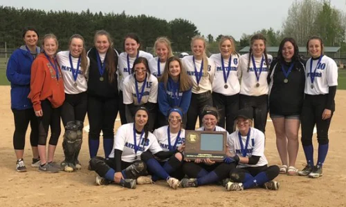 South Ridge | Section 7A Champion Roster | Schedule / Results | Website | Media Guide Team Twitter | School Twitter | Students Twitter | Team FB | School FB Duluth News Tribune Story Quarterfinal Result: L, 1-6 vs. New York MIlls Semifinal Result: L, 0-11 vs. Waterville-Elysian-Morristown