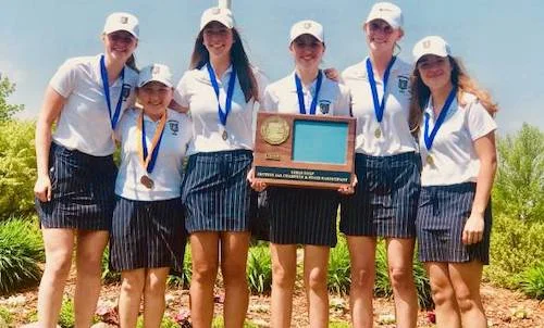 Providence Academy | Section 5AA Champion State Tournament Roster: Grace Petzold (8th) , Madie Anderson (JR) , Mae Monette (SO) , Malea Marxer (JR) , Marie Leggott (SO) , Mimi Meadows (JR) Team Twitter | School Twitter | Students Twitter | Team FB | School FB