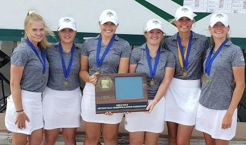 Class AAA State Champions Chanhassen | Section 2AAA Champion State Tournament Roster: Courtney Dunkelberger (JR) , Courtney Wedin (JR) , Emily Renner (JR) , Hayley Thompson (SR) , Madison Hicks (FR) , Tricia Hemann (JR) Team Twitter | School Twitter | Students Twitter | Team FB | School FB
