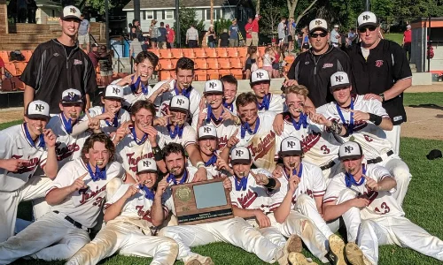 New Prague | Section 1AAAA Champion Roster | Schedule / Results | Website | Media Guide Team Twitter | School Twitter | Students Twitter | Team FB | School FB Quarterfinal: Won 7-6 vs. Blaine | Box Score Semifinal: Won 12-7 vs Rogers | Box Score