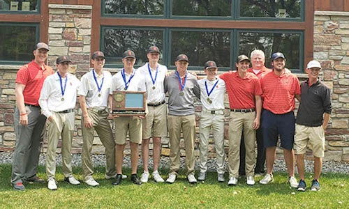 Stillwater Area | Section 4AAA Champion State Tournament Roster: Brock Winter (SR) , Ethan Scheel (JR) , Henry Lawrence (SO) , Ike Gunderson (SR) , Jack Whitcomb (SR) , Wyatt Wasko (SR) Team Twitter | School Twitter | Students Twitter | Team FB | School FB