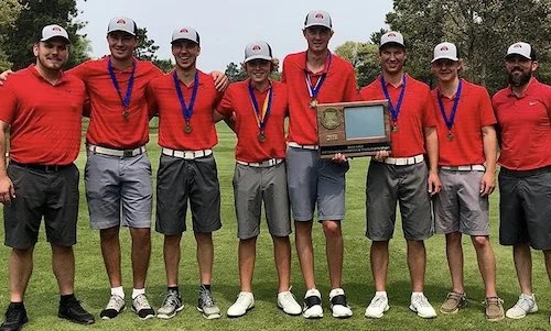 Alexandria | Section 8AAA Champion State Tournament Roster: Braeden Sladek (8th) , Grant Rebrovich (SO) , Hunter Rebrovich (SR) , Joe Bigger (JR) , Noah Boraas (SR) , Wyatt Cavers (SO) Team Twitter | School Twitter | Students Twitter | Team FB | School FB