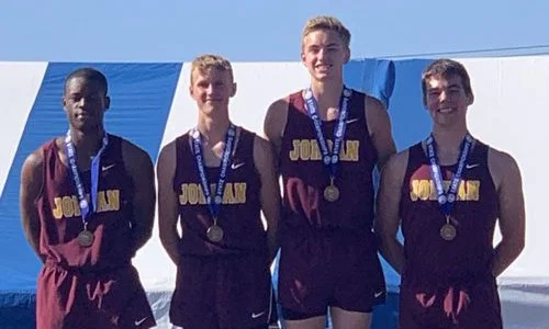 2018-19 MN Track & Field 4X200 Meter Relay Jordan - Jerry Powell, Thomas Dietel, Bryce Sievers & Caden Bruzek
