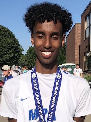 2018-19 MN Track & Field High Jump Yahya Madar Mounds Park Academy