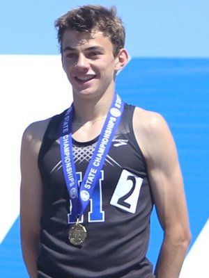 2018-19 MN Track & Field 1600 Meter Run Eli Hoeft Hopkins
