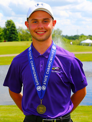 2018-19 Boys Golf Class AA Individual State Champion Cecil Belisle Red Wing Photo Credit: Republican Eagle (Story)