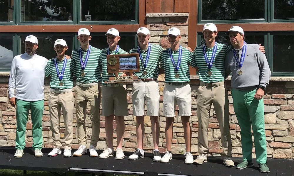 2018-19 Boys Golf Class AA Team State Champion Edina