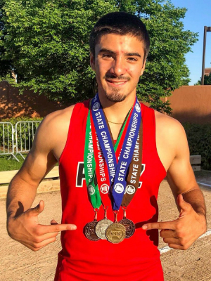 2018-19 MN Track & Field Triple Jump Matthias Algarin Pierz