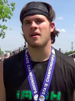 2018-19 MN Track & Field Discus Maxwell Otterdahl Rosemount