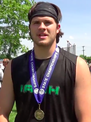 2018-19 MN Track & Field Shot Put Maxwell Otterdahl Rosemount