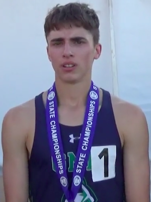 2018-19 MN Track & Field 3200 Meter Run Geno Uhrbom Greenway