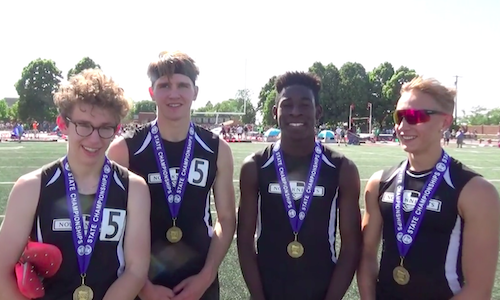 2018-19 MN Track & Field 4X800 Meter Relay Nova Classical Academy - Theo Andre, Noah Johnson, Tavin Zeise & Dare Akinmusire