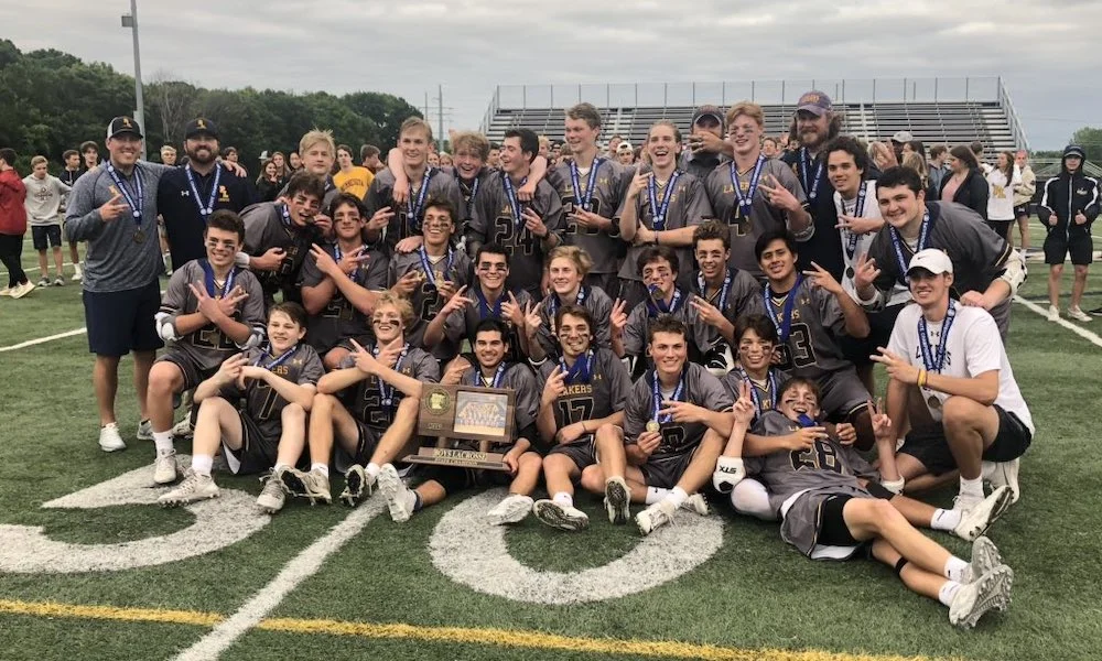 2018-19 Boys Lacrosse State Champion Prior Lake Photo Credit: PL Lakers Twitter