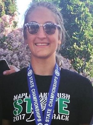 2018-19 MN Track & Field Triple Jump Maggie Larson Maple Lake