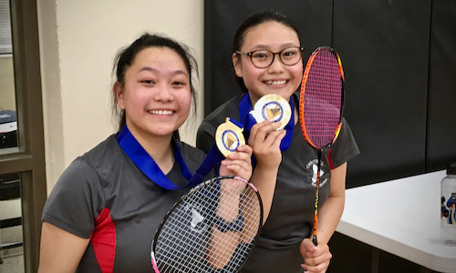 Doubles Champions Chia Sangwang & Lisa Xiong St. Paul Central Photo Credit: Pioneer Press