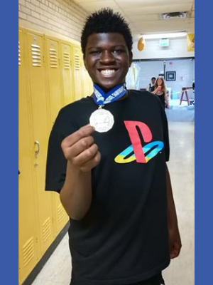 ASD Boys Singles Individual Co-Champion Walter White St. Paul Como Park