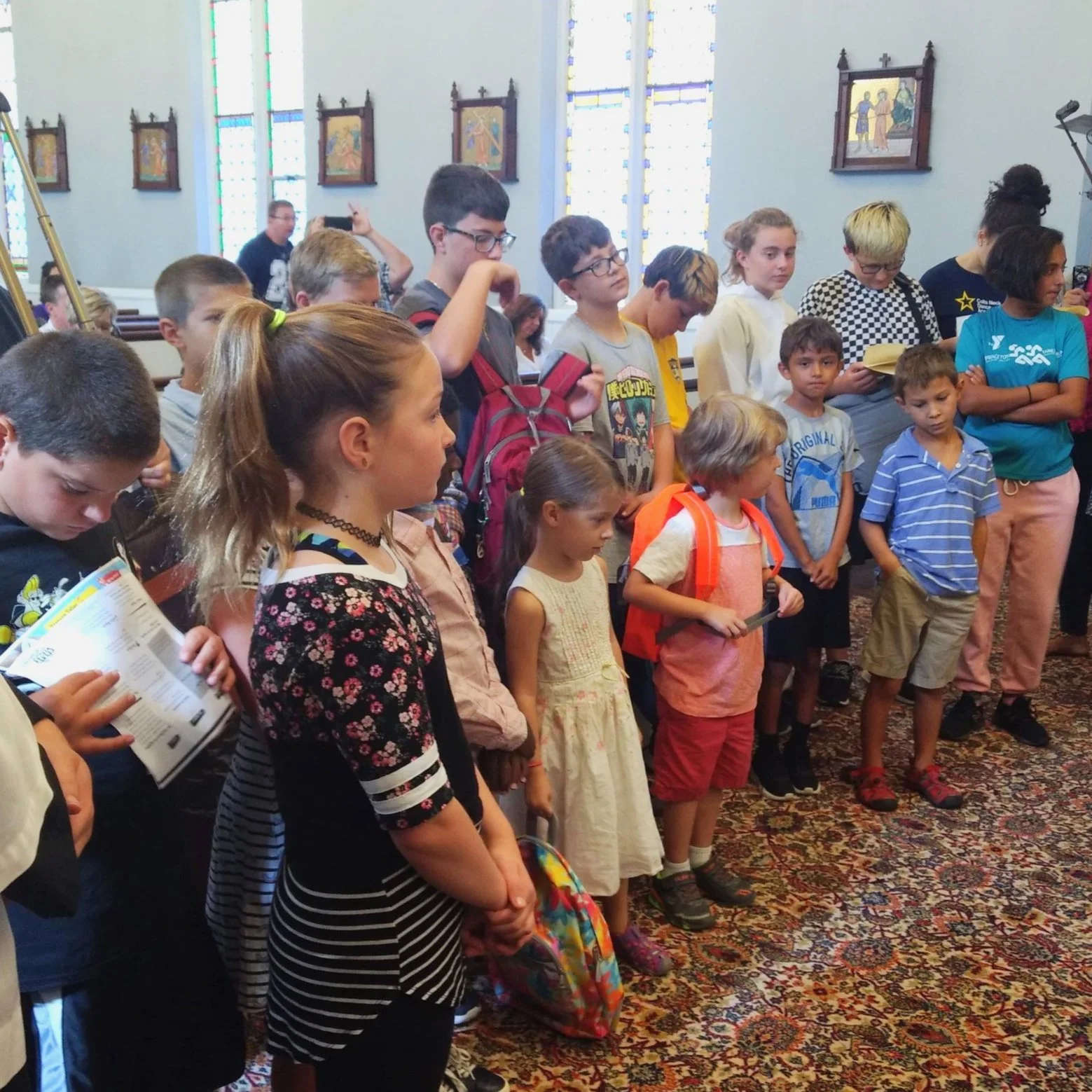 Blessing of the Backpacks