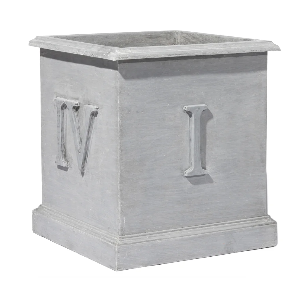 Contemporary Cedar Plank Planter Pennoyer Newman