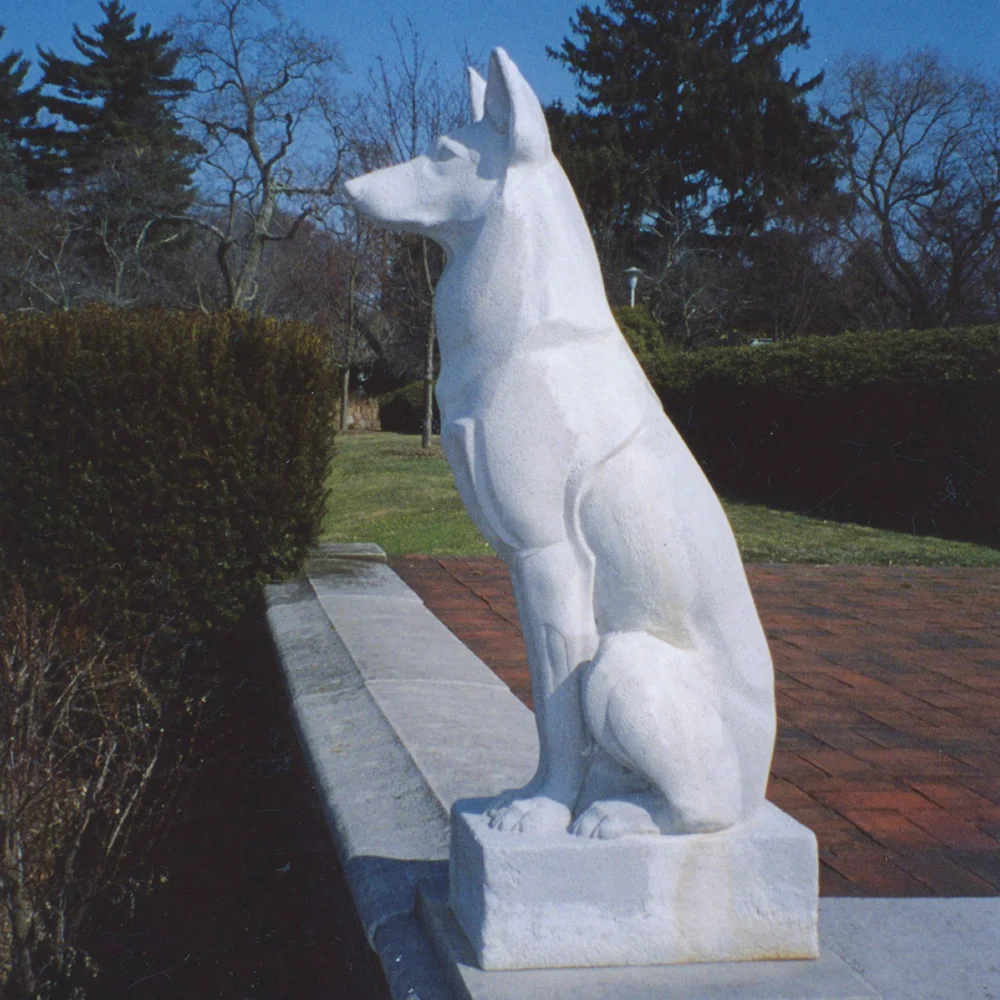 The Egyptian Hound Statuary