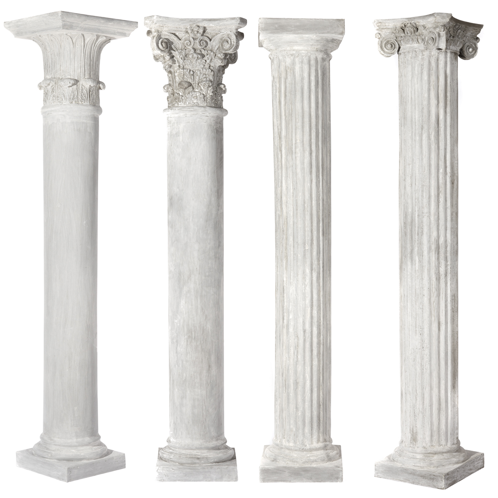Doric Capital Architectural Column