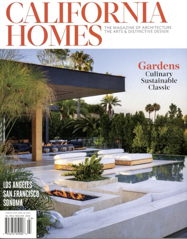 Pennoyer Newman pots featured in California Homes March/April 2023