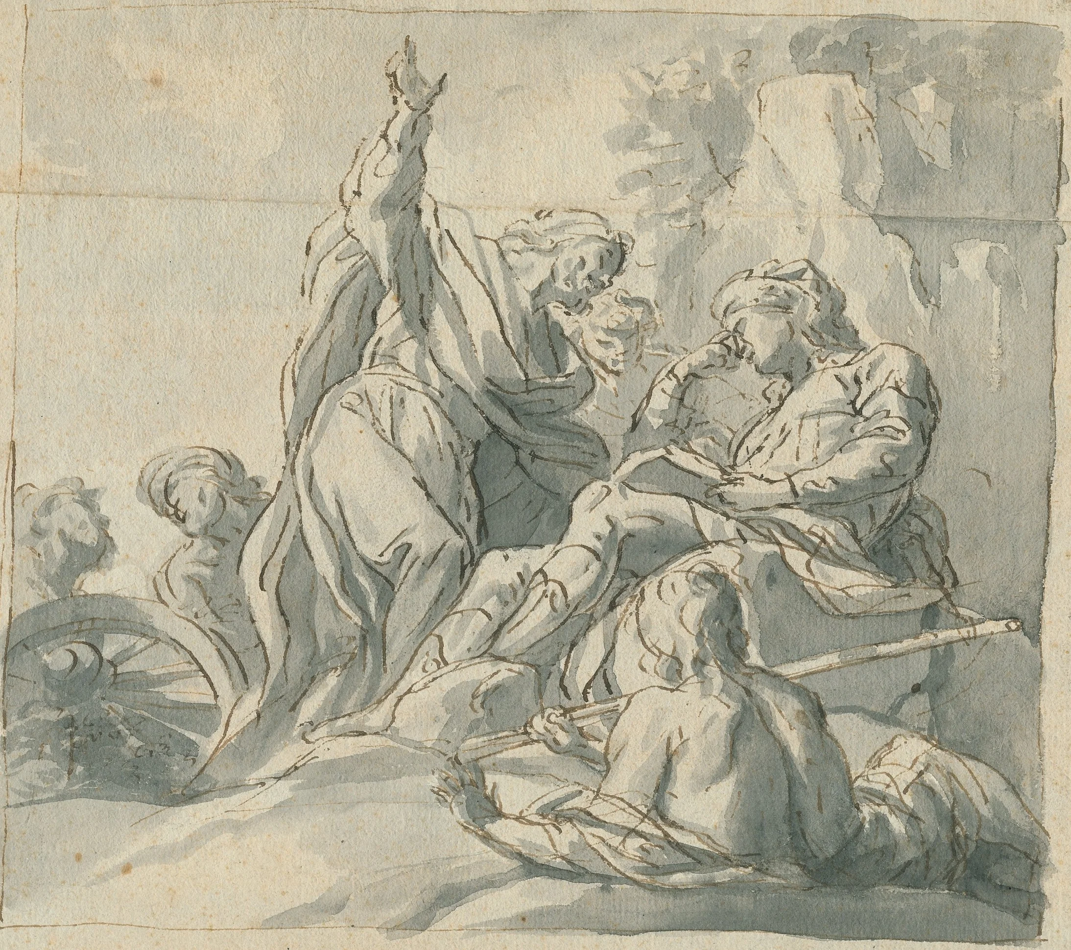 PAOLO DE MATTEIS, Philip and the Ethiopian