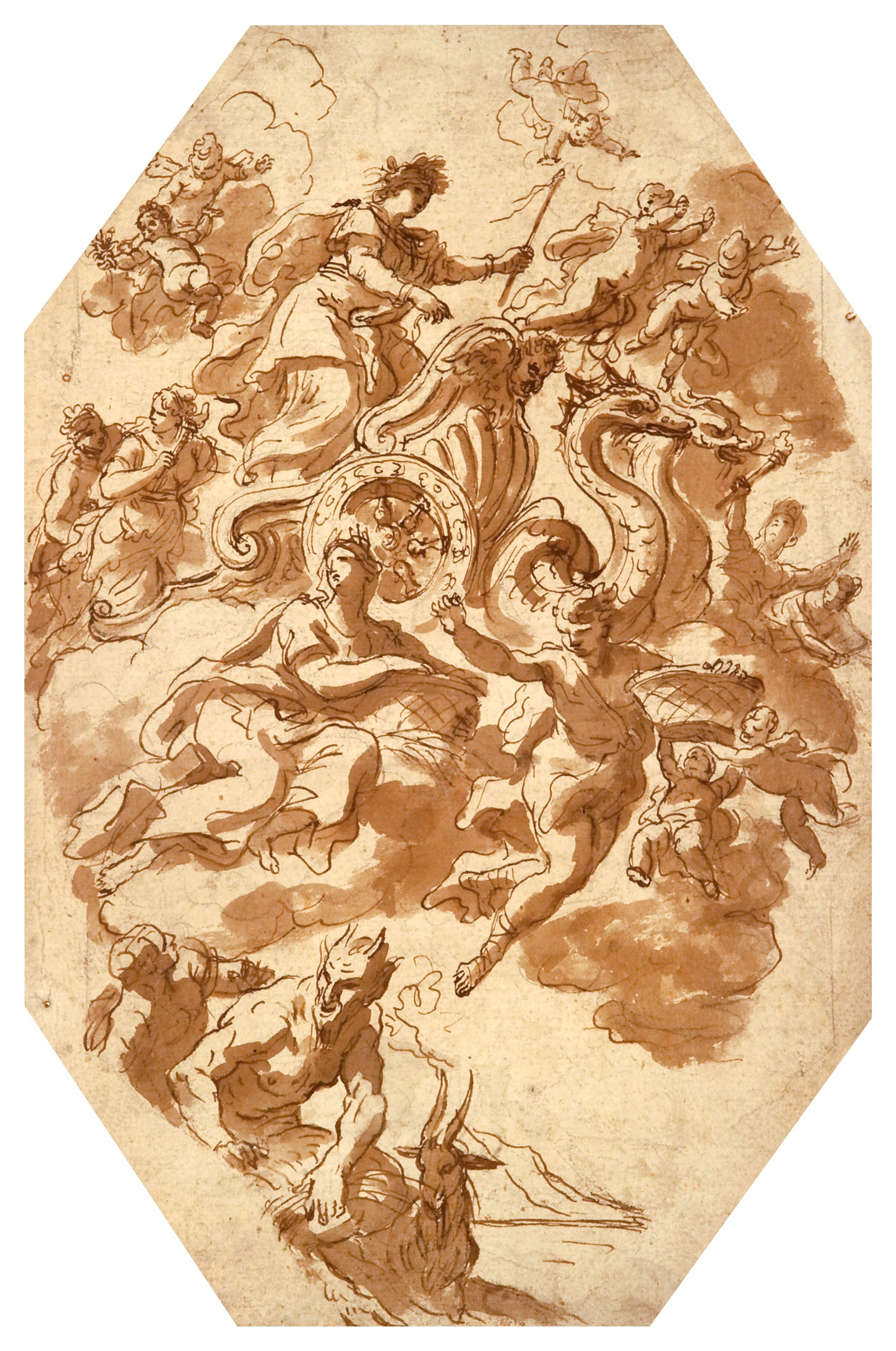 PAOLO DE MATTEIS: Piano del Cilentro, SALERNO 1662-1728 NAPLES (Copy)