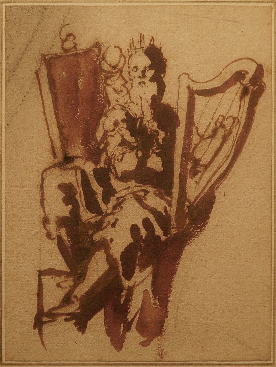 David and His Harp
