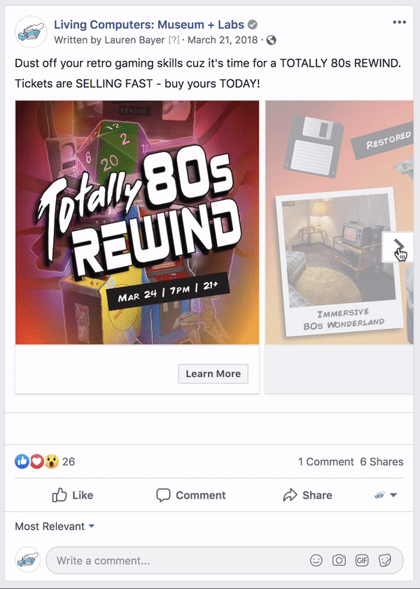 Carousel Ad