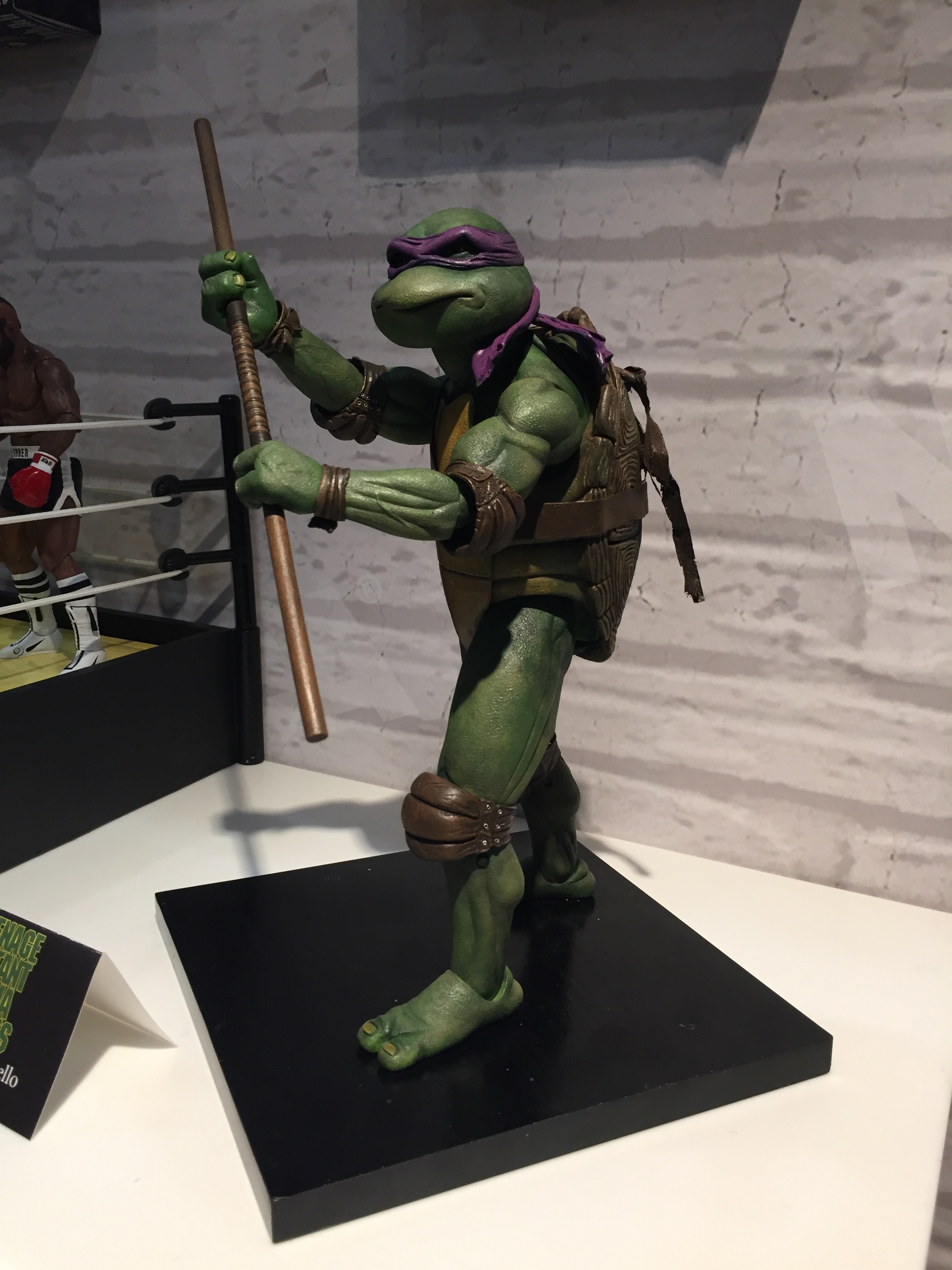 Prototype 1/4 scale Donatello from the 90s Ninja Turtles movies. 