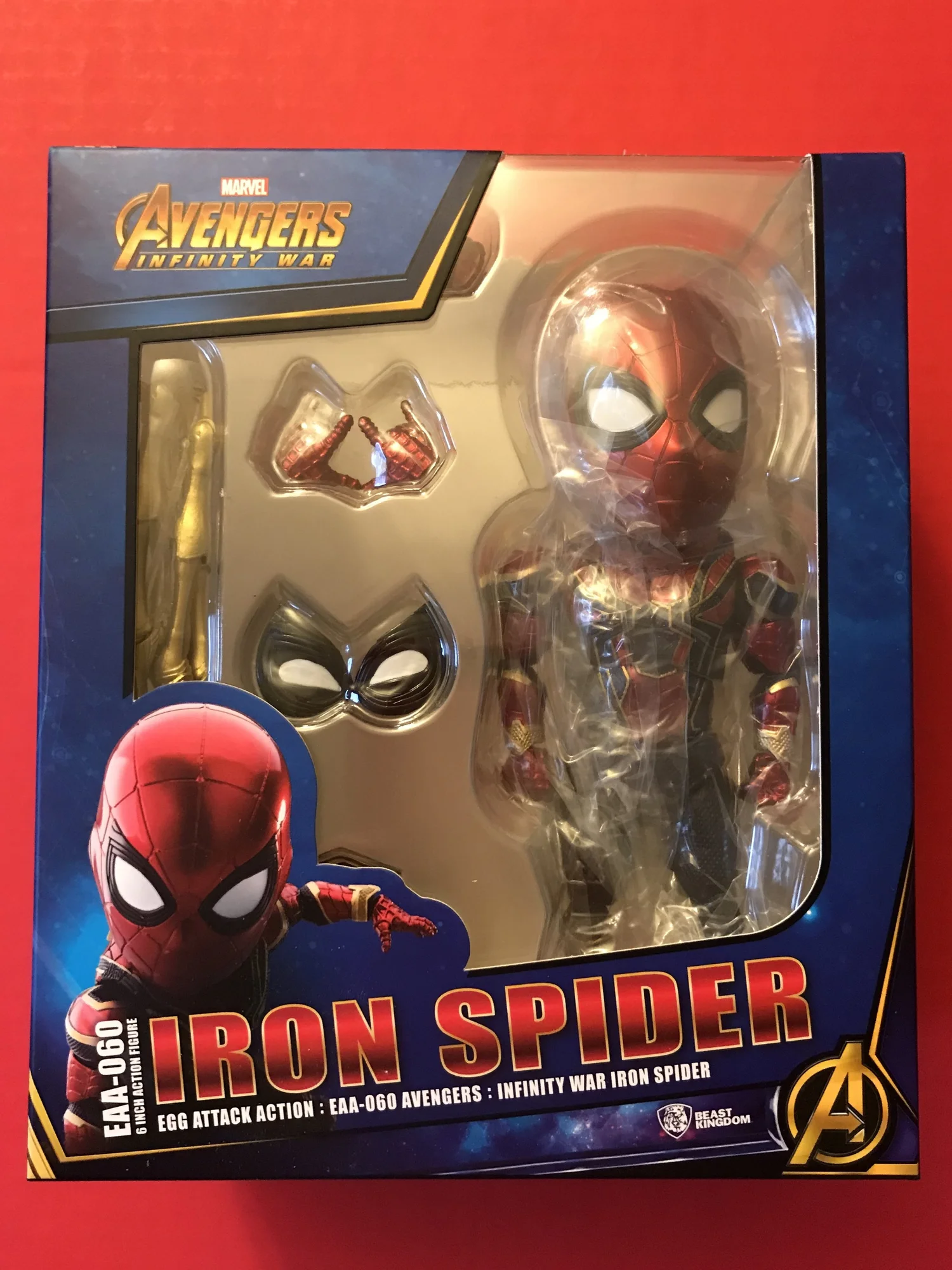 Infinity War Egg Attack Iron Spider Figure by Beast Kingdom
