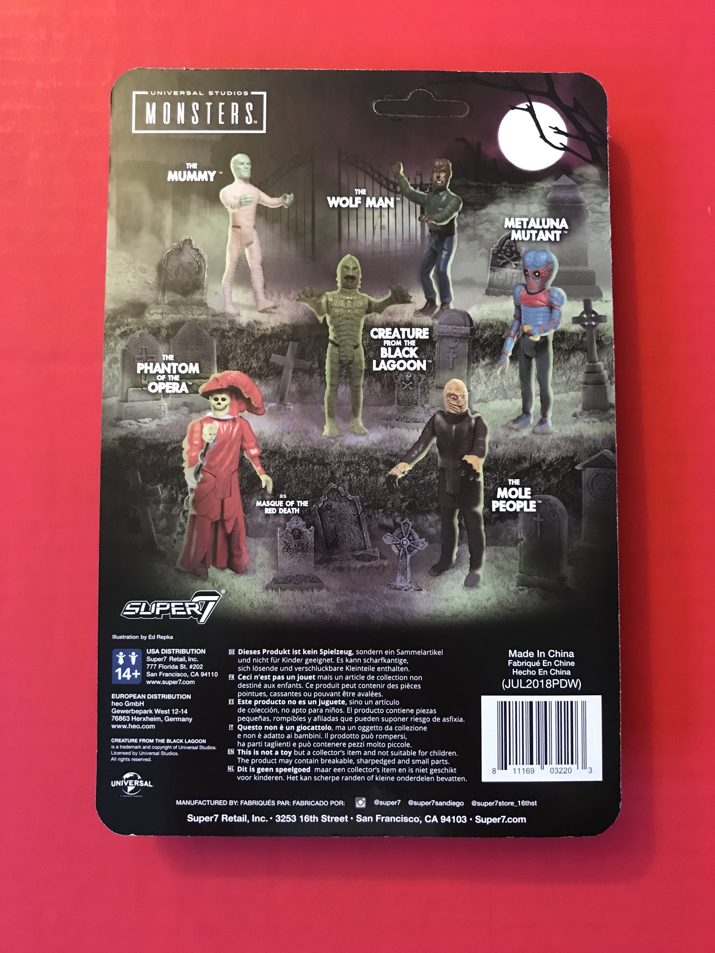 The Masque of the Red Death ReAction Action Figure