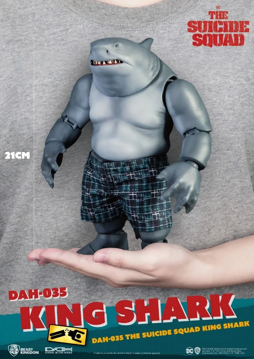 The Suicide Squad King Shark Nanaue Dynamic Action Hero 1/9 Scale