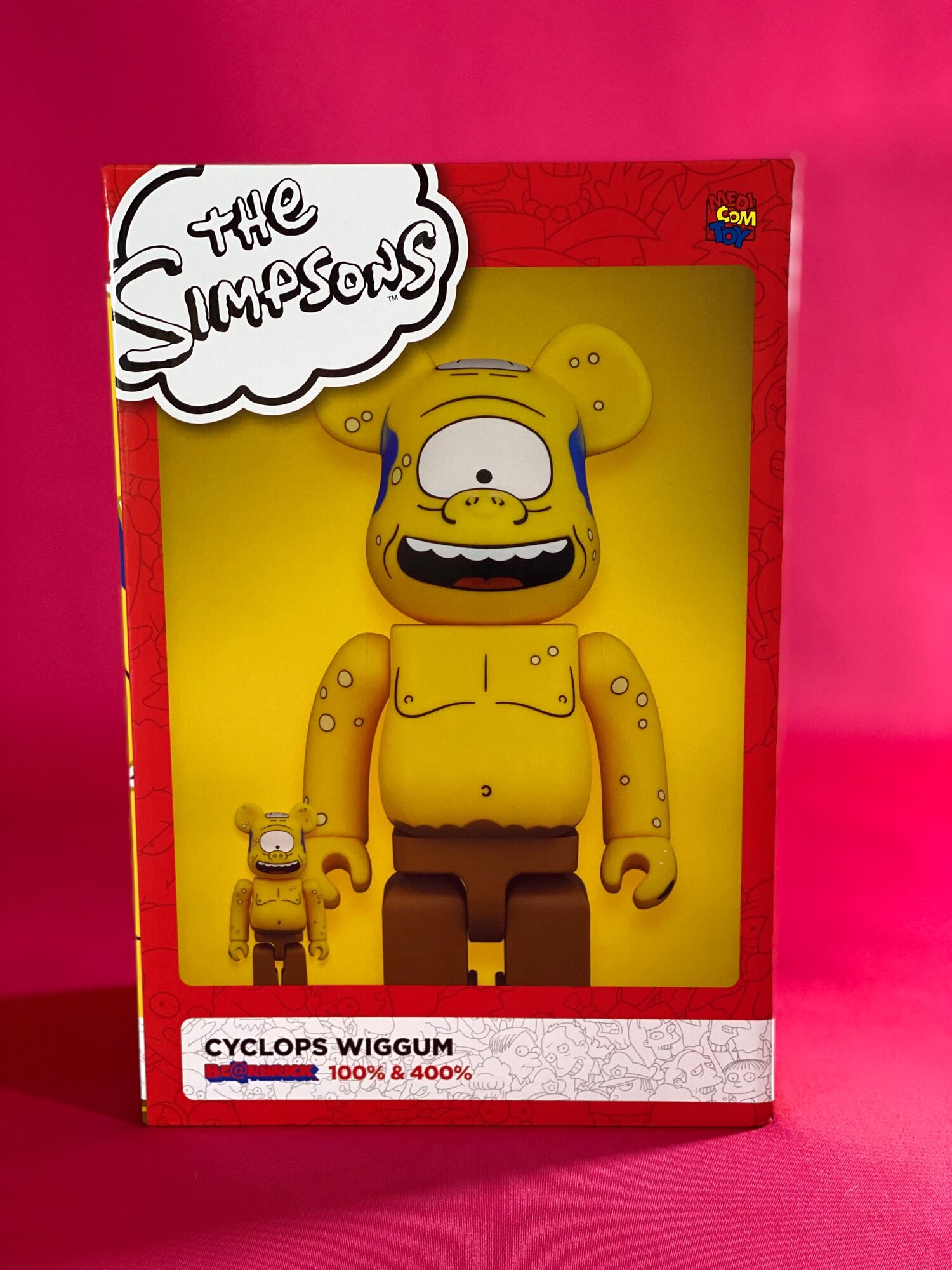 The Simpsons Cyclops Bearbrick Two-Pack by Medicom — Vampire Robots