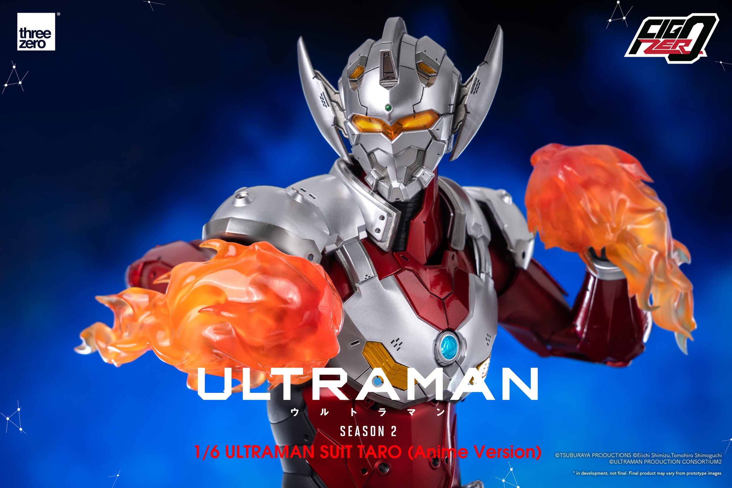 Figzero Ultraman Taro Anime Version 1/6th Figure by ThreeZero — Vampire  Robots
