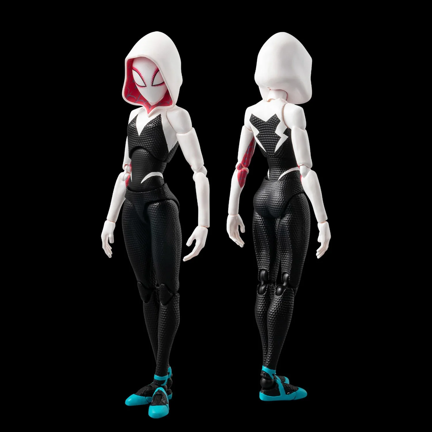Spiderman Into The Spiderverse Spider Gwen & Spider Ham Figures by