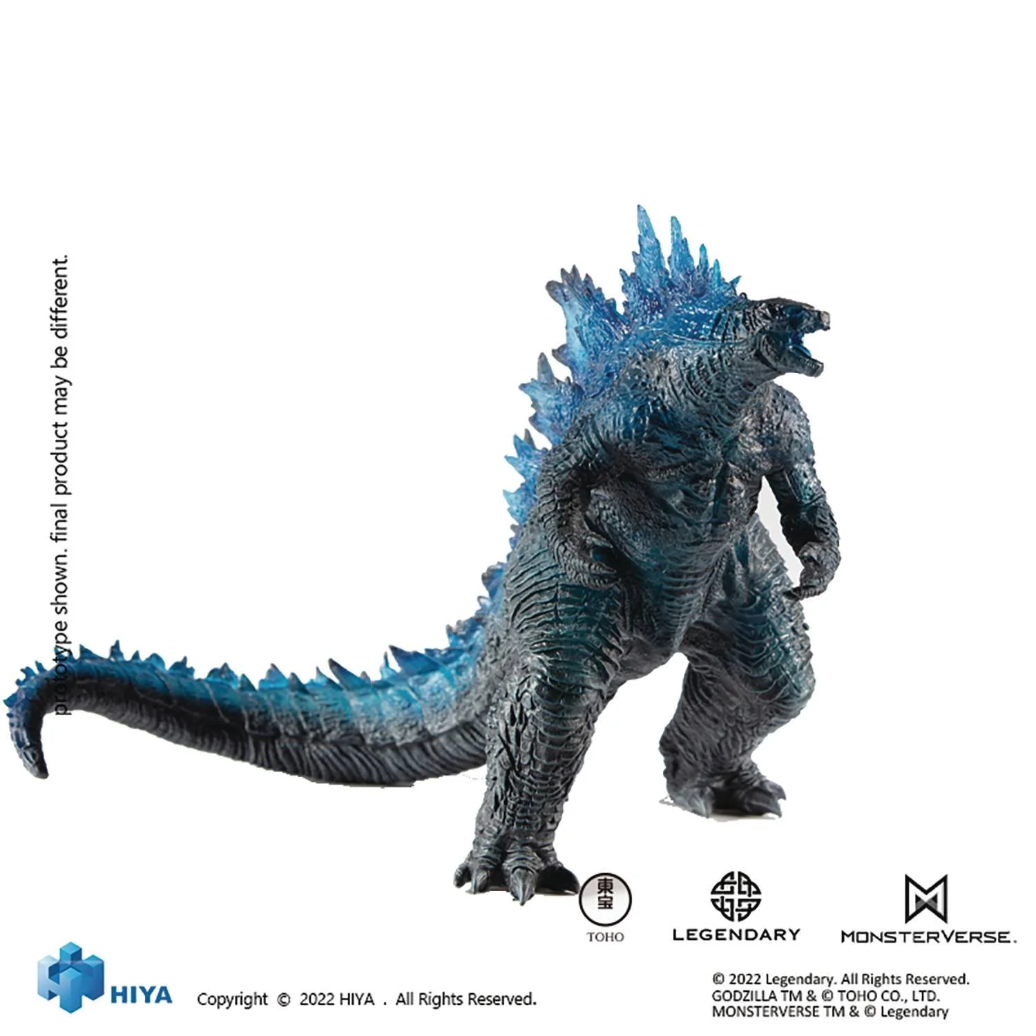 Godzilla vs Kong Stylist Series Godzilla'21 Blue Version PVC