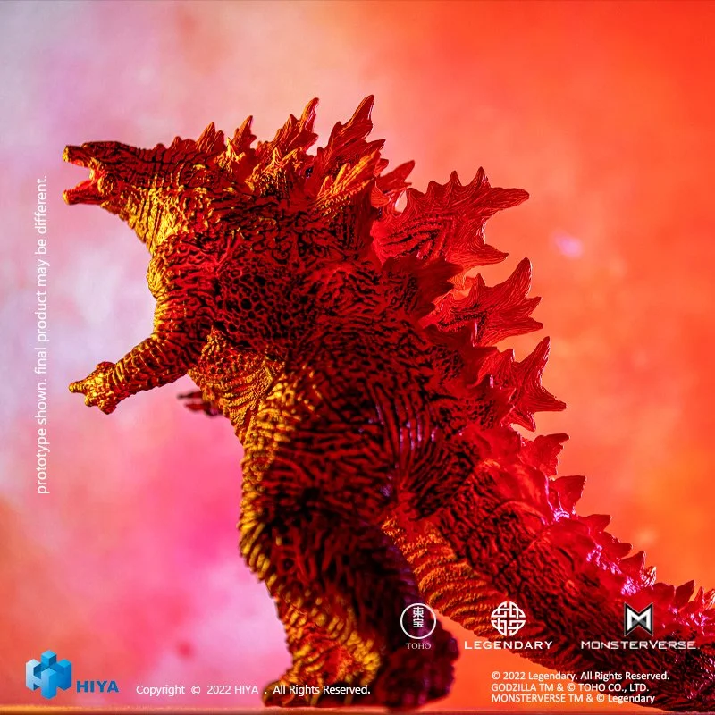 Godzilla KOTM Burning Godzilla Stylist PVC Figure by Hiya Toys — Vampire  Robots