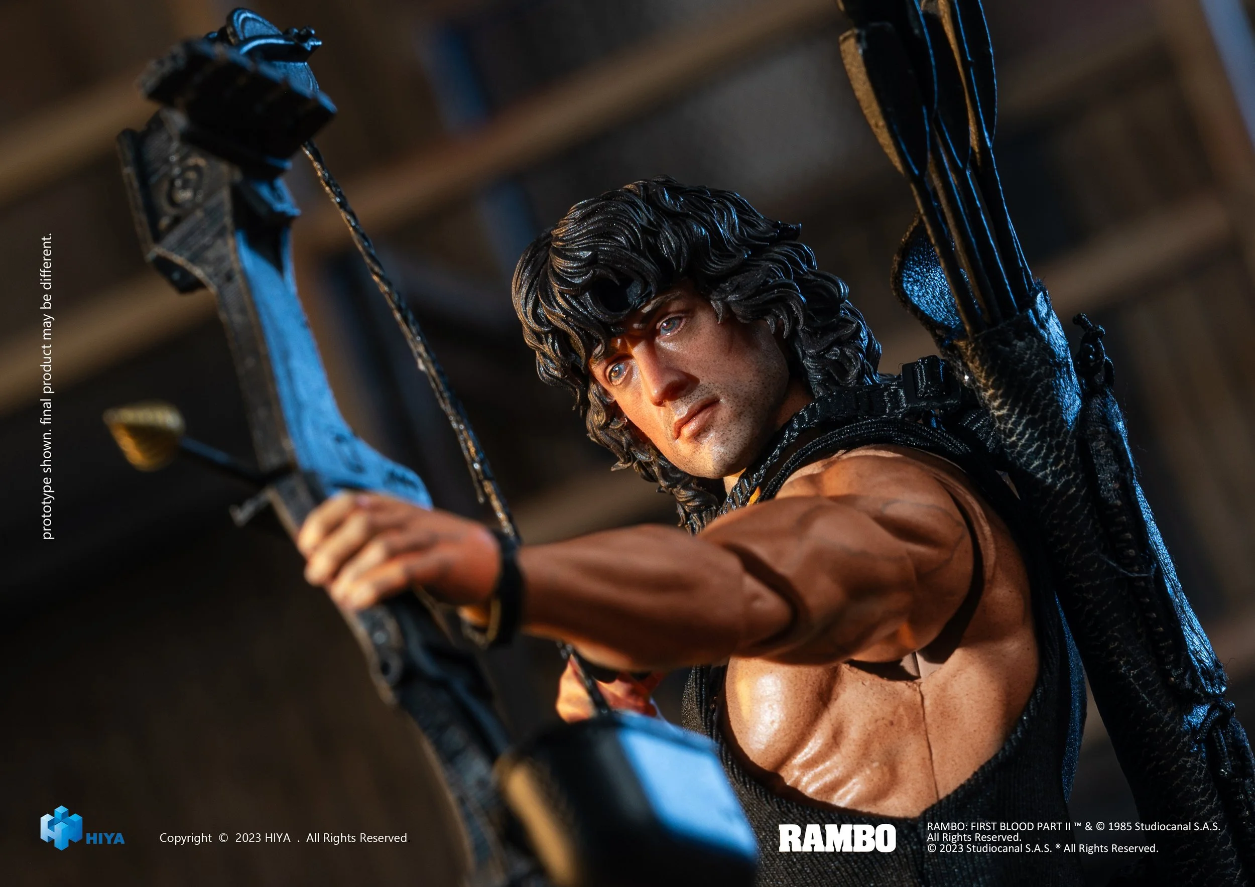 RAMBO III Exquisite Super Series John Rambo 1/12th Figure by Hiya
