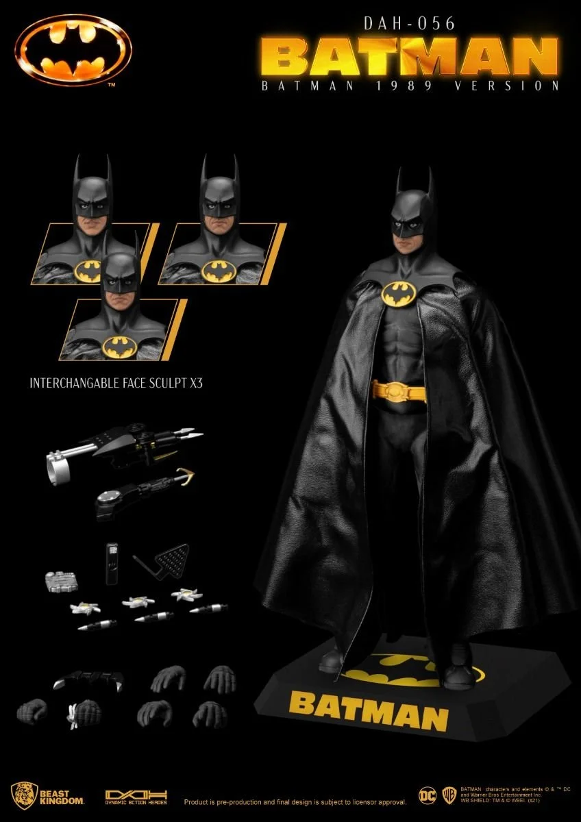 DAH-056 1989 Batman 8-ction Figure by Beast Kingdom Ltd — Vampire