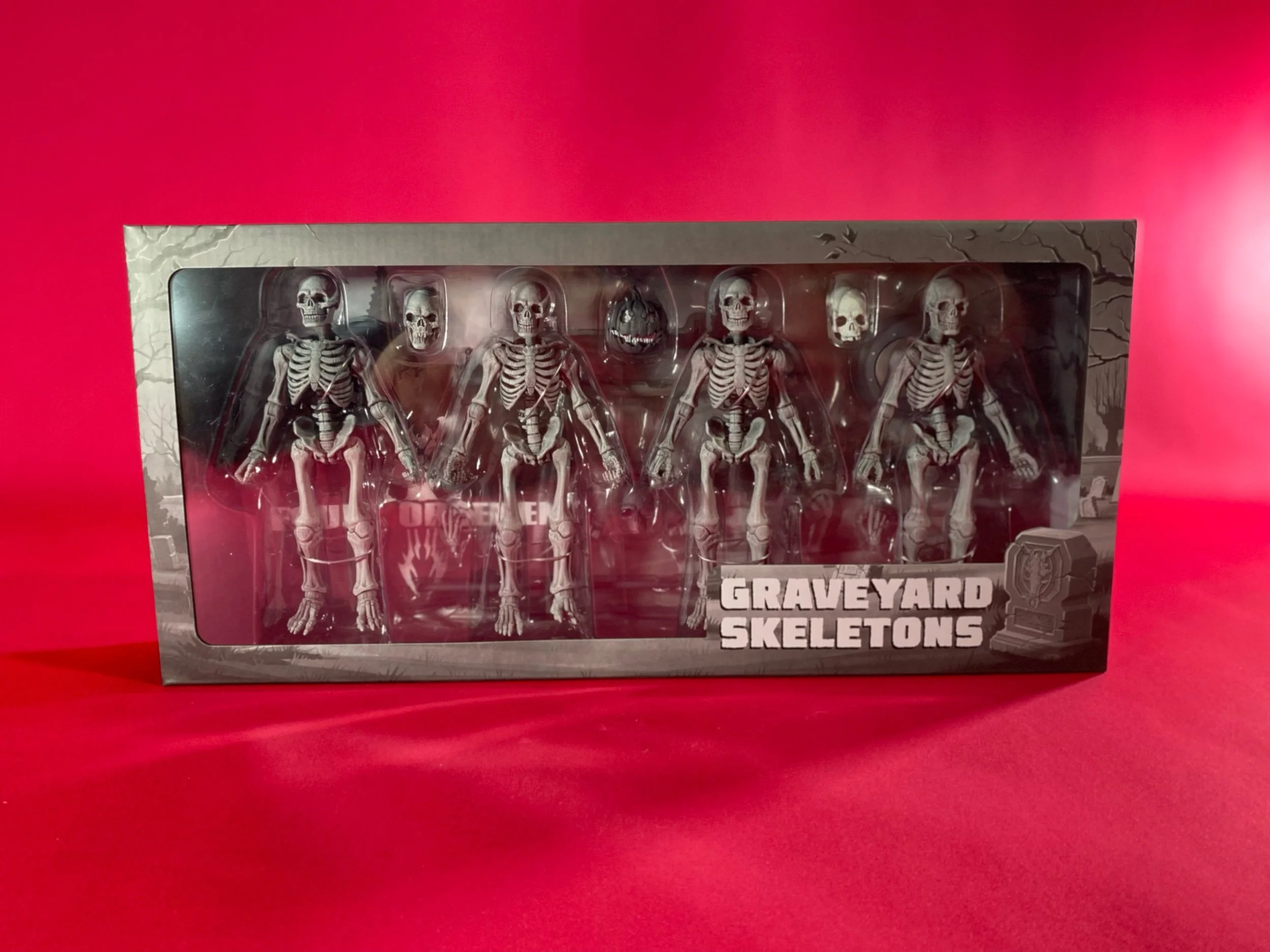 Graveyard Skeletons 4-Pack Figure Set by Four Horsemen Studios