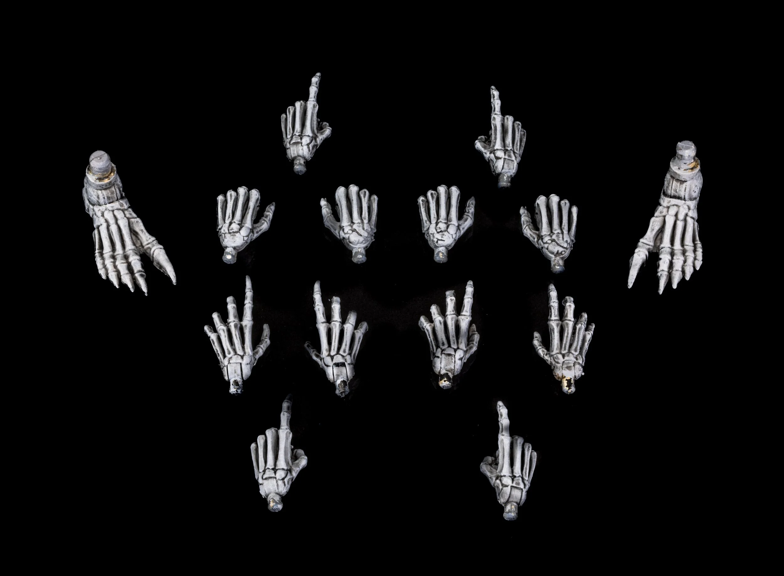 Graveyard Skeletons 4-Pack Figure Set by Four Horsemen Studios 