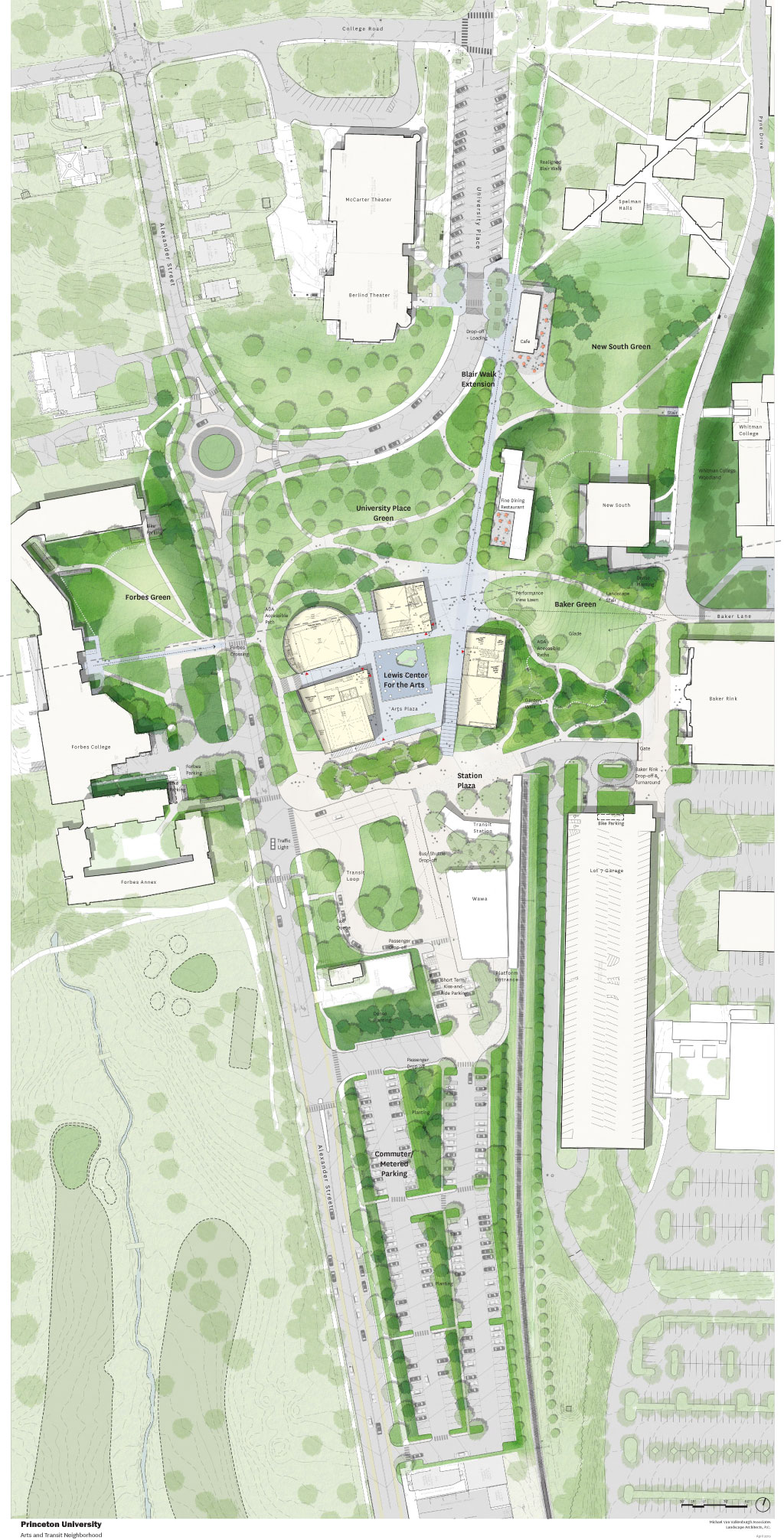 Princeton's Arts and Transit Neighborhood