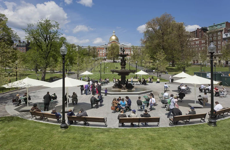 Boston Common - Brewer Fountain
