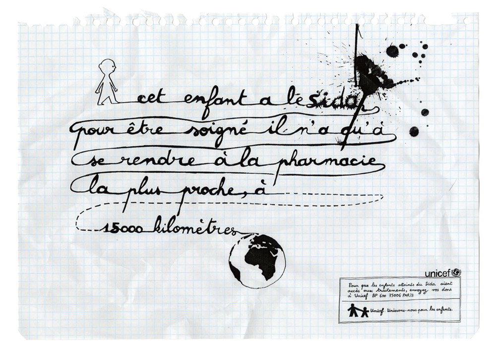 UNICEF CAMPAIGN “Children and Aids” 