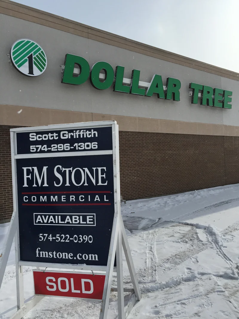 Another property "Sold" by FM Stone at the corner of Main and Lusher in Elkhart!