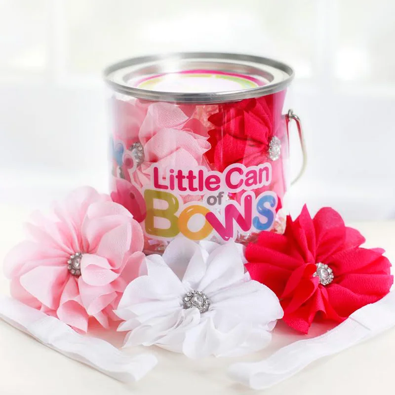 The Sweetest Gift for Girls from Newborn to Tweens {even adults} : Little Can of Bows / as seen on www.GiggleHearts.com