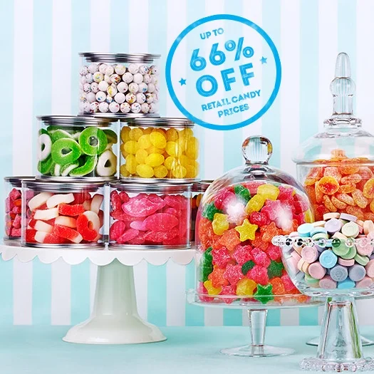 Candy Delivered to Your Door - for parties + unexpected celebrations