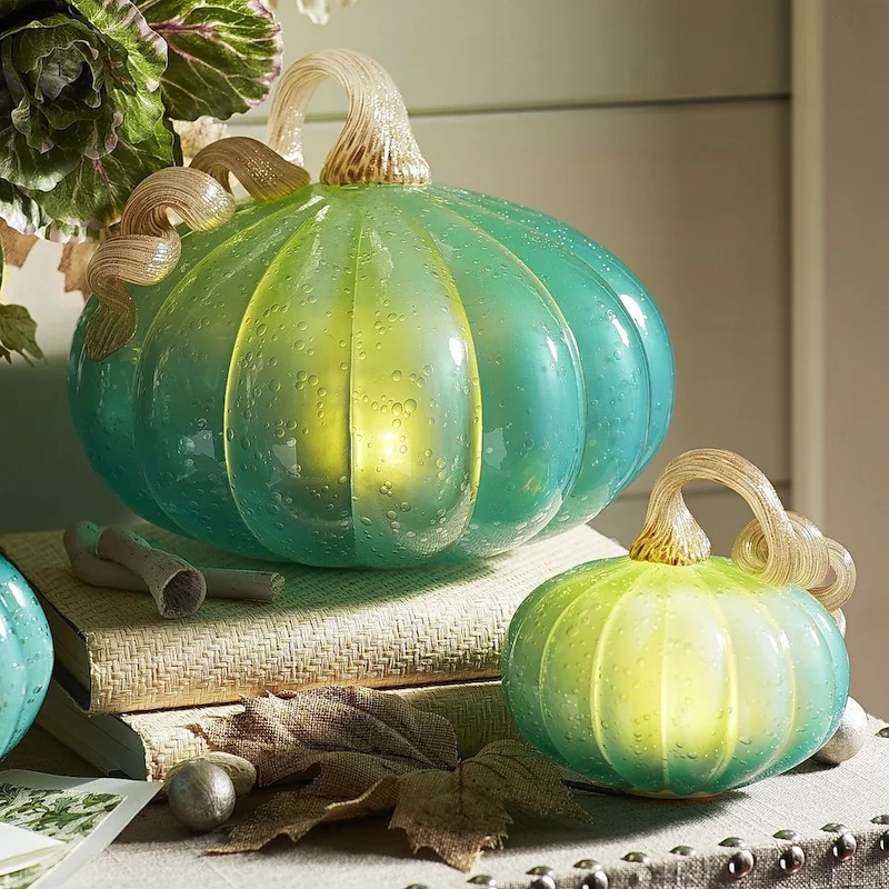 Decorate for Halloween with Magical LED Pumpkins